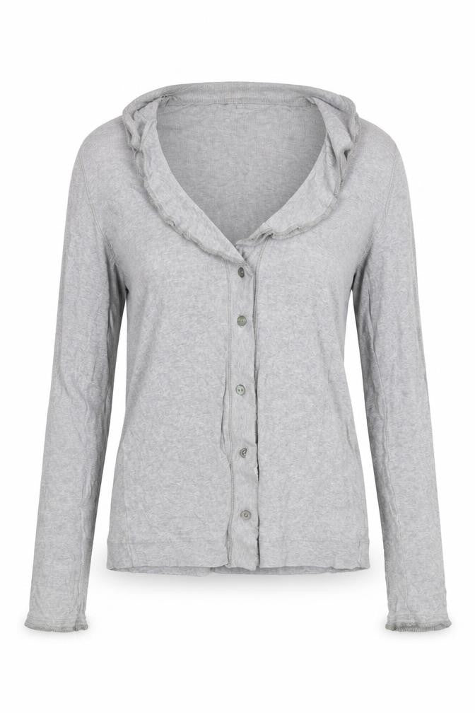 Marc Cain Women's Grey Cardigan Size 16 Button Detail