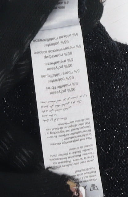 New Look Women's Black Size 8 Pullover Jumper