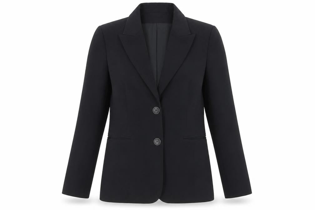 Oasis Women's Black Blazer - UK 12, Regular Fit