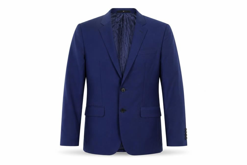Jaeger Men's Blue Suit Jacket 40R Regular Fit