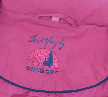 Jack Murphy Pink Women's Puffer Waistcoat Size 12