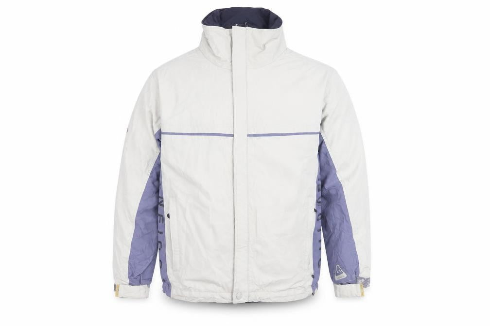 Bonfire Men's White Medium Puffer Jacket