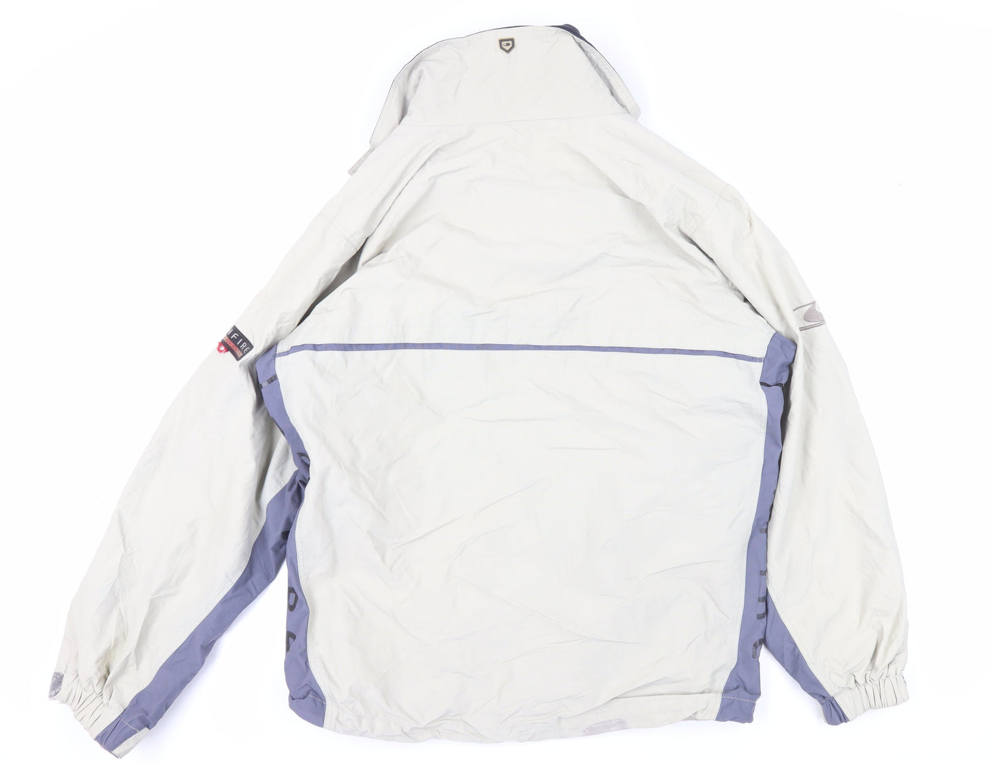 Bonfire Men's White Medium Puffer Jacket