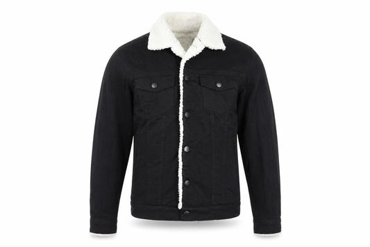 s.Oliver Men's Black Bomber Jacket, Size S