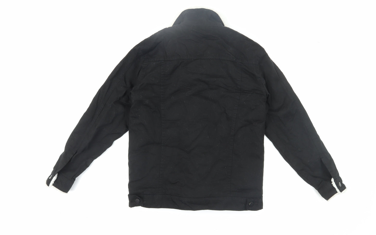 s.Oliver Men's Black Bomber Jacket, Size S