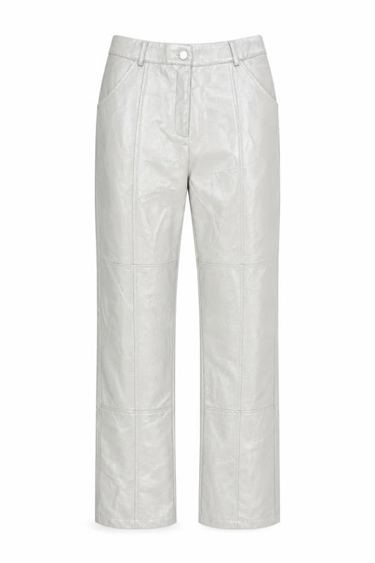 4th & Reckless Women's Grey Straight Trousers Size 8