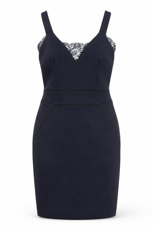 Mango Women's Black Sheath Dress Size 10