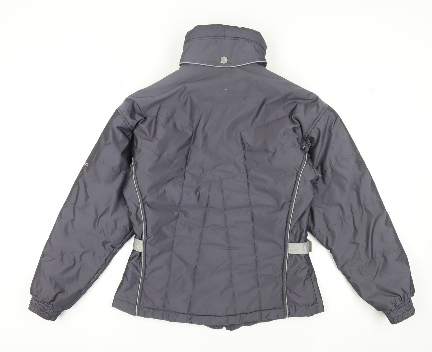Fusalp Men's Grey Puffer Jacket, Size 12, Winter Casual