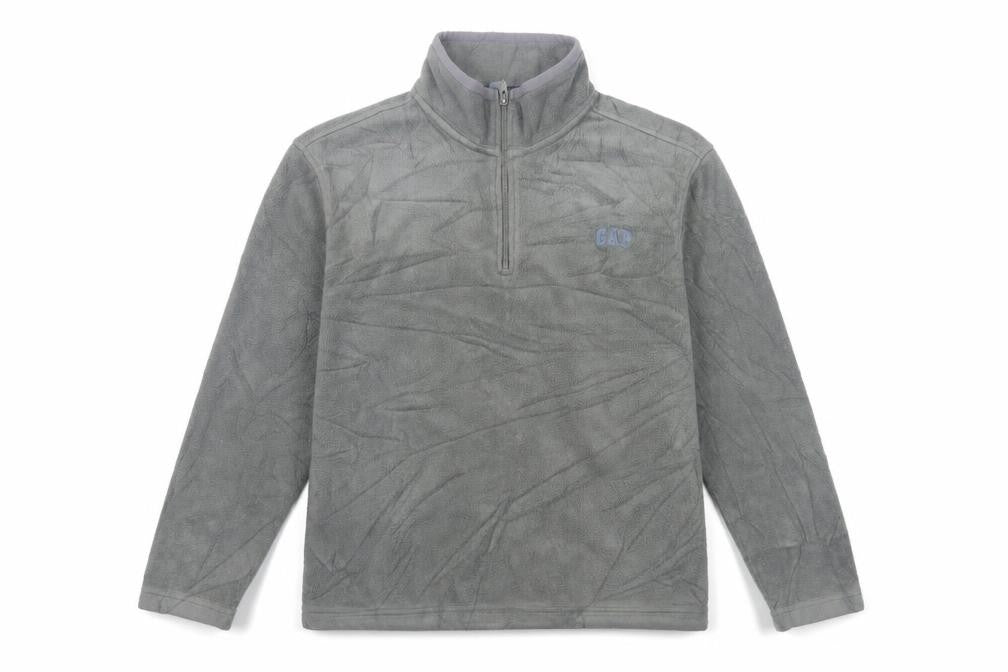 GAP Men's Green 1/4 Zip Sweatshirt, Size M