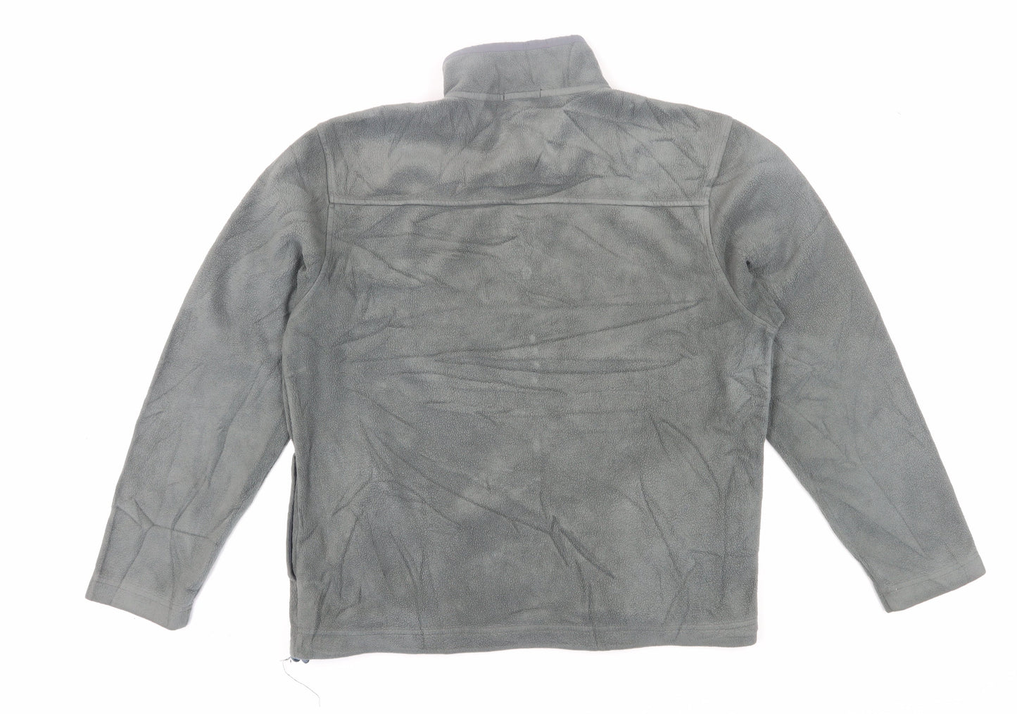 GAP Men's Green 1/4 Zip Sweatshirt, Size M