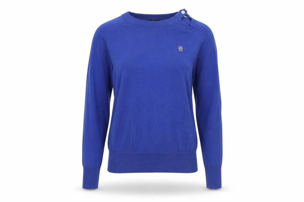 Fenchurch Women's Blue Pullover Jumper, Size XS