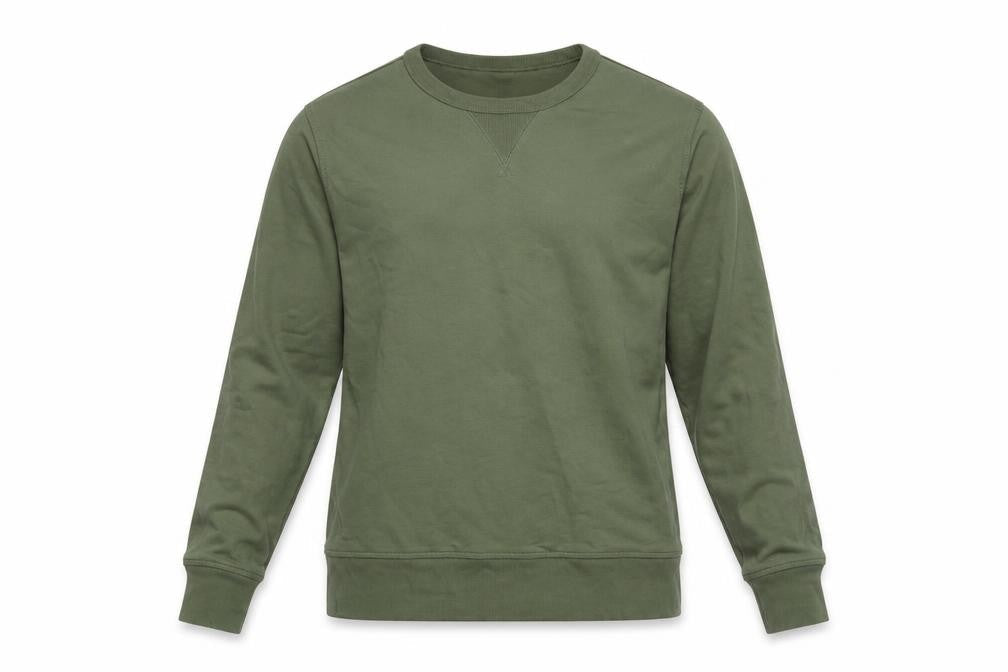 Banana Republic Men's Green Pullover Sweatshirt S