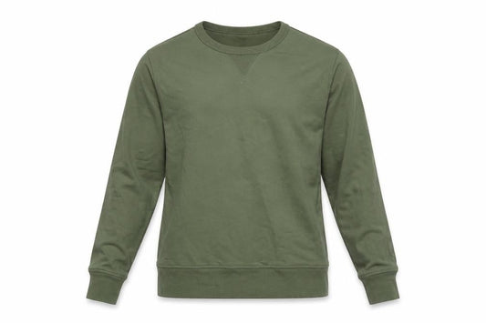 Banana Republic Men's Green Pullover Sweatshirt S