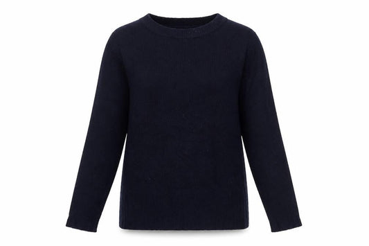 Front view of French Connection Women's Black S jumper