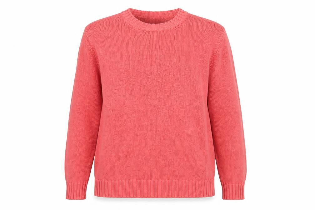 Lyle & Scott Women's Pink Crew Neck Pullover Jumper L