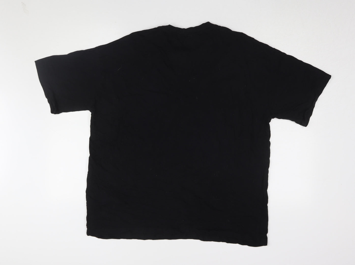 Disney Unisex Black T-Shirt, L, Winnie the Pooh Design