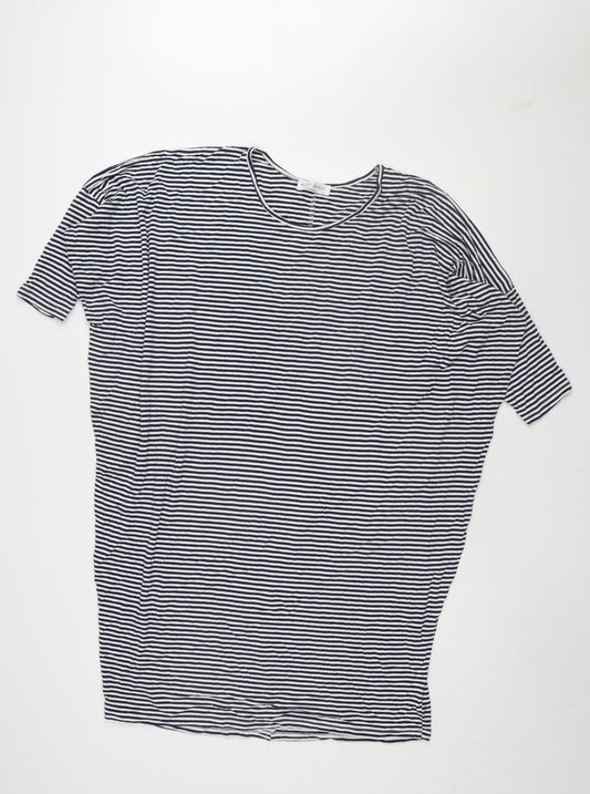 Betty Basics Women's Striped T-Shirt Dress, Size 12