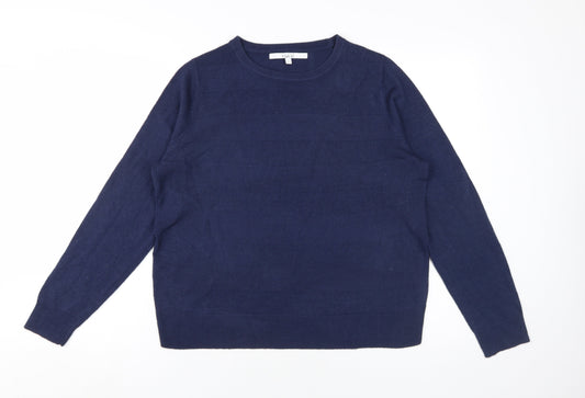 VidaVi Women's Blue Pullover Jumper, Size L