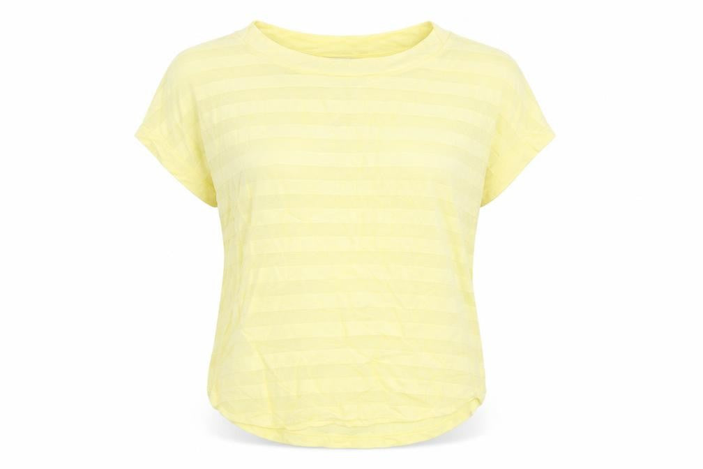Next Women's Yellow Basic T-Shirt, Size 10, Casual