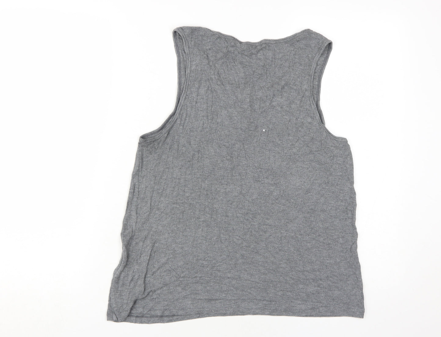 Marks and Spencer Women's Grey Tank Top, Size 16