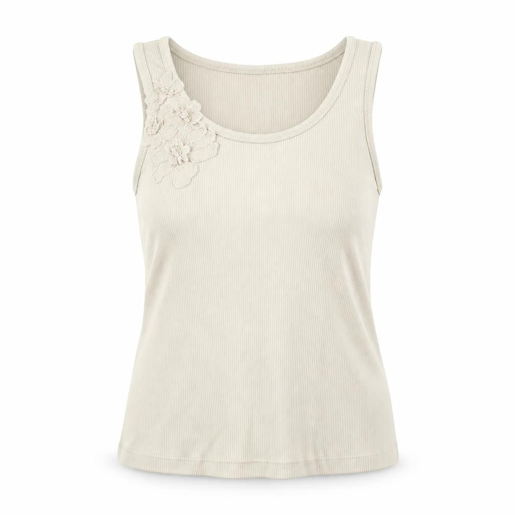 Jessica Reid Women's Beige Tank Top Size 16