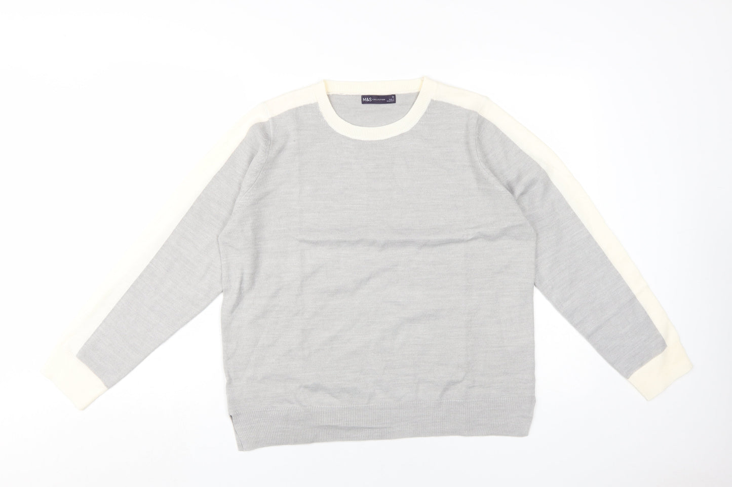 Marks and Spencer Women’s Grey Pullover Jumper