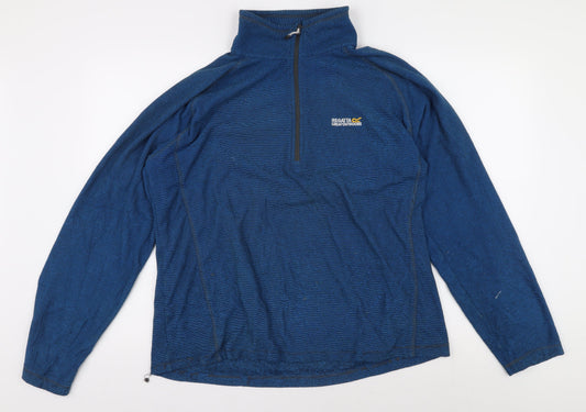 Regatta Men's Blue XL 1/2 Zip Sweatshirt
