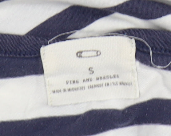 Pins and Needles Women’s Striped Henley T-Shirt - Size S