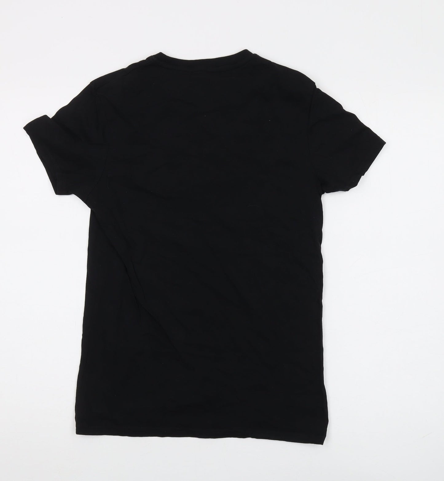 CYNICAL Unisex Black XS Cotton Basic T-Shirt