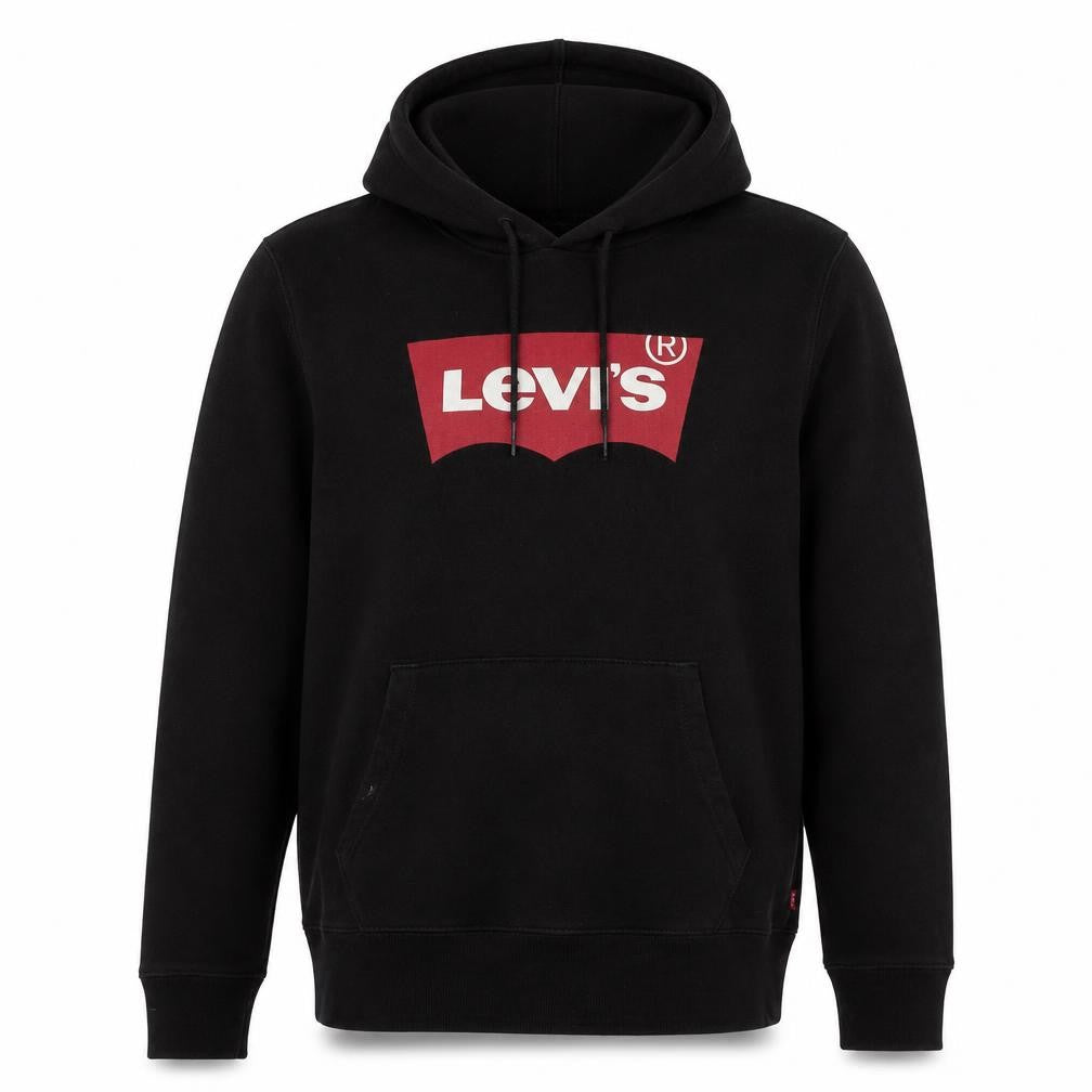 Levi's Men's Black Pullover Hoodie, Size S, Logo