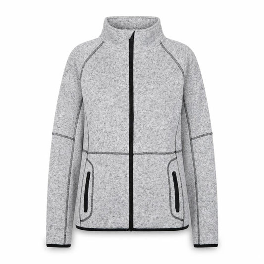 Damart Women’s Grey Fleece Jacket Full Zip 10-12