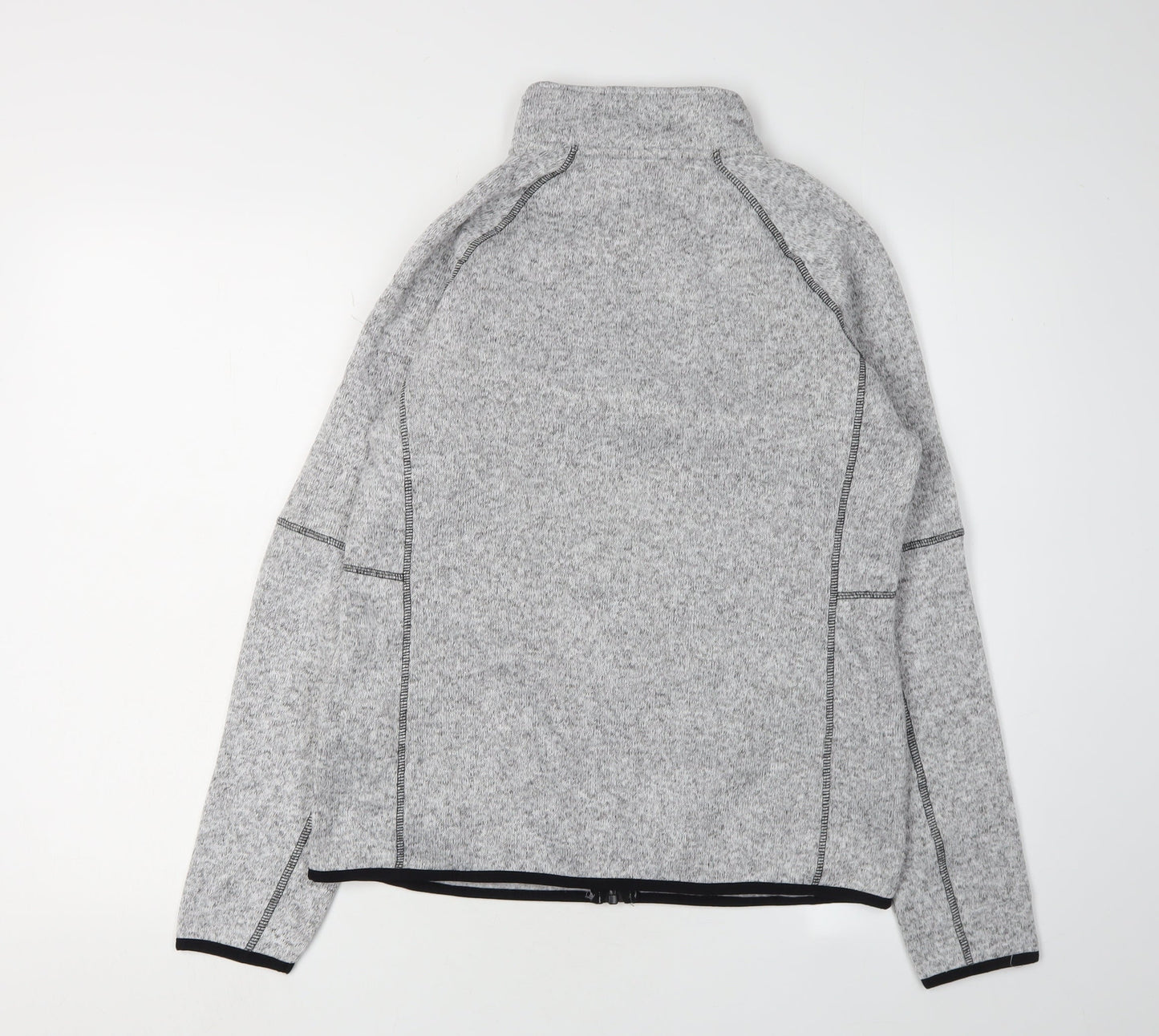 Damart Women’s Grey Fleece Jacket Full Zip 10-12