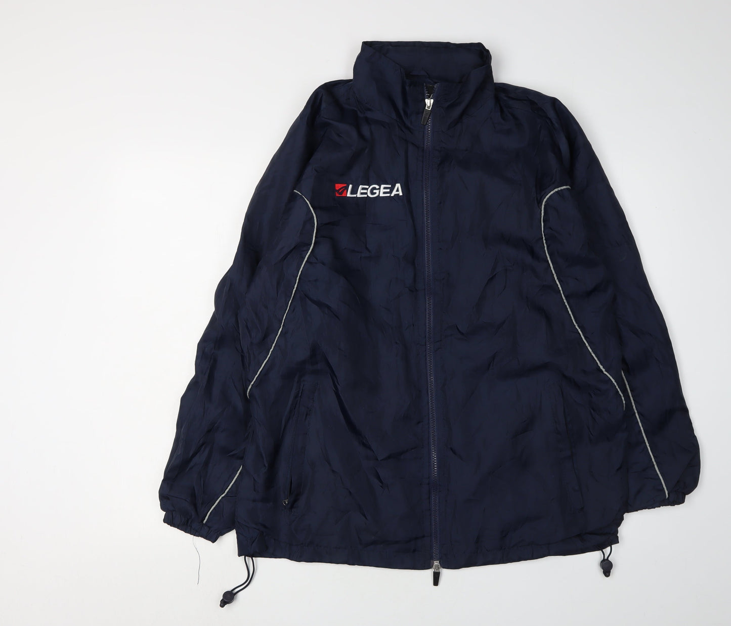 Legea Men's Blue Windbreaker Jacket S