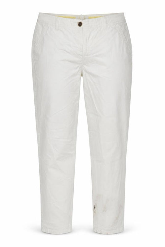 BHS Women's White Tapered Jeans Size 14