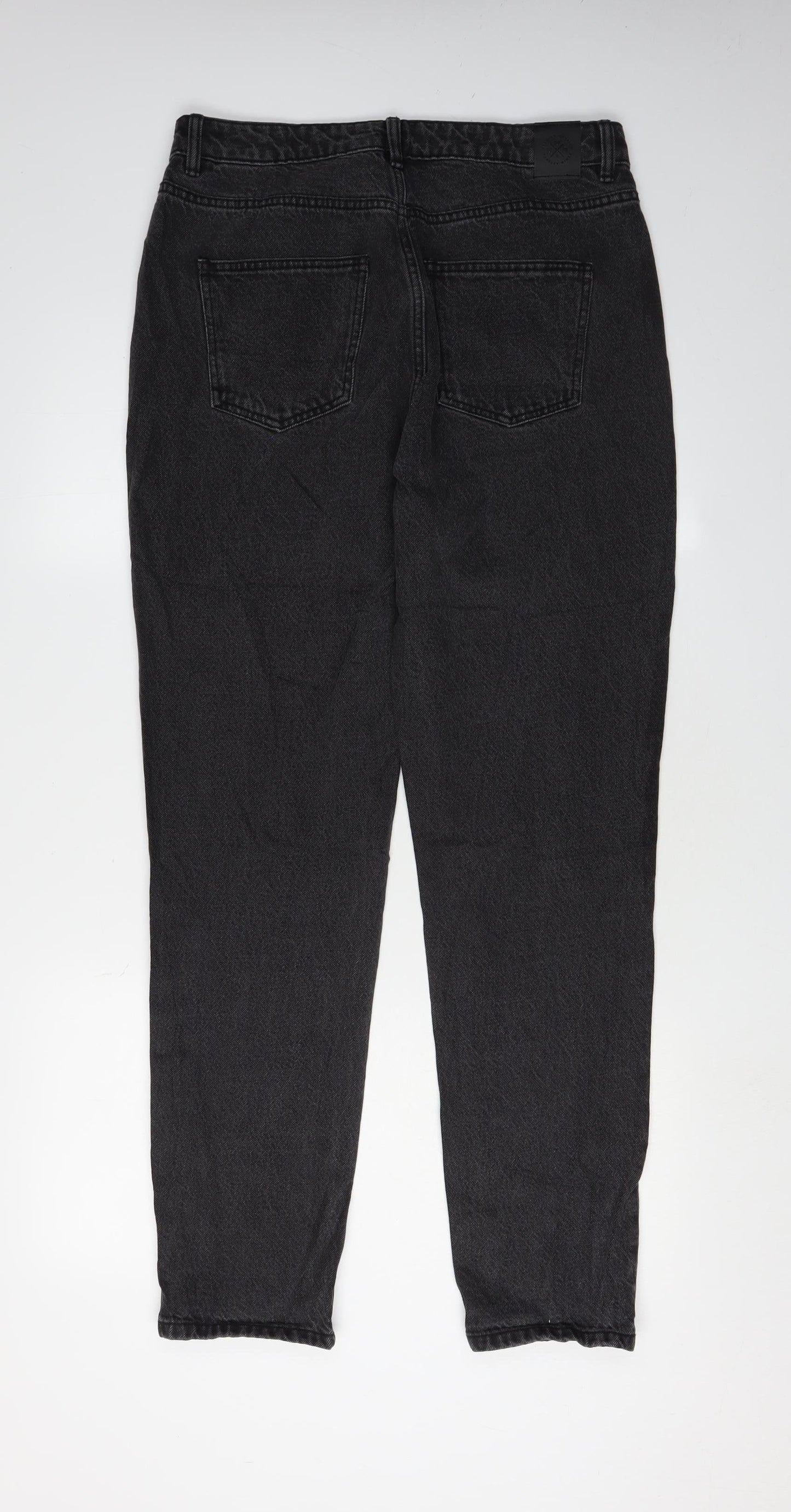 Vero Moda Women's Black Relaxed High Rise Jeans