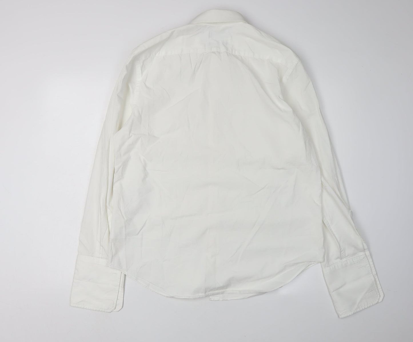 Debenhams Men's White Formal Dress Shirt Size 42