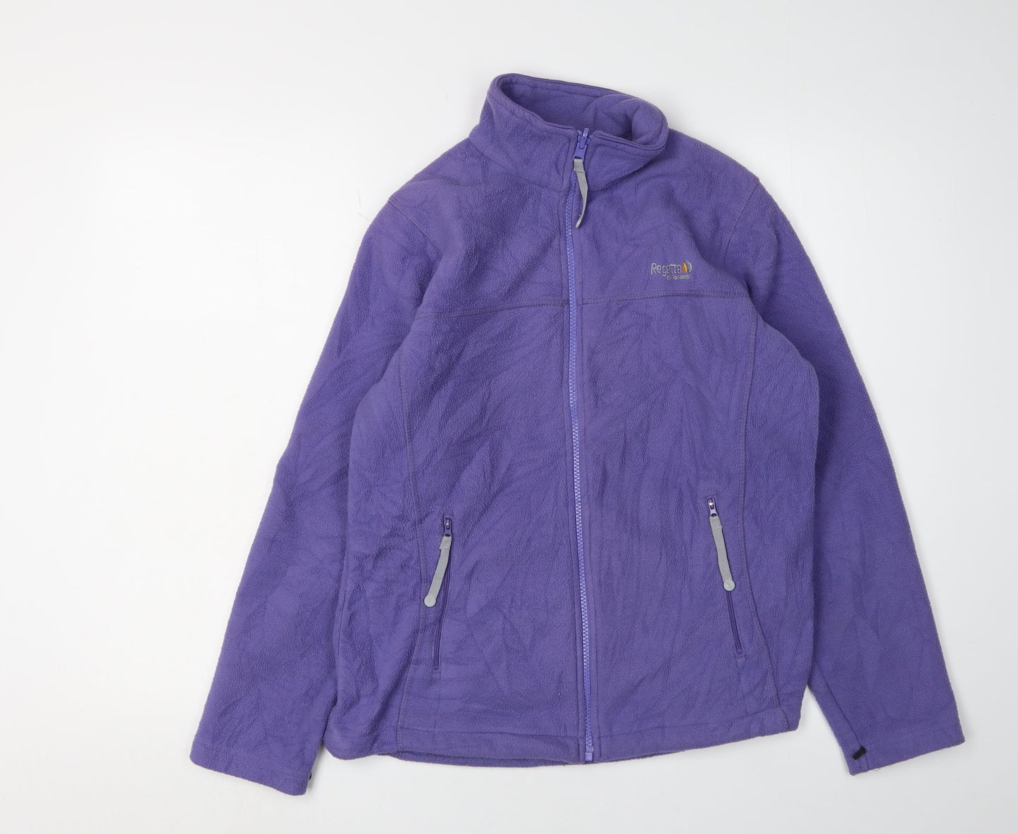 Regatta Women's Purple Fleece Jacket Size S