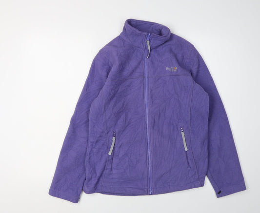 Regatta Women's Purple Fleece Jacket Size S