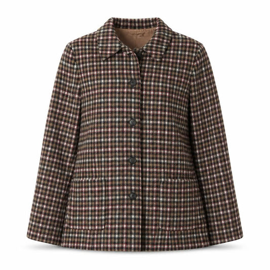 Alfani Women's Multicoloured Plaid Suit Jacket Size 10