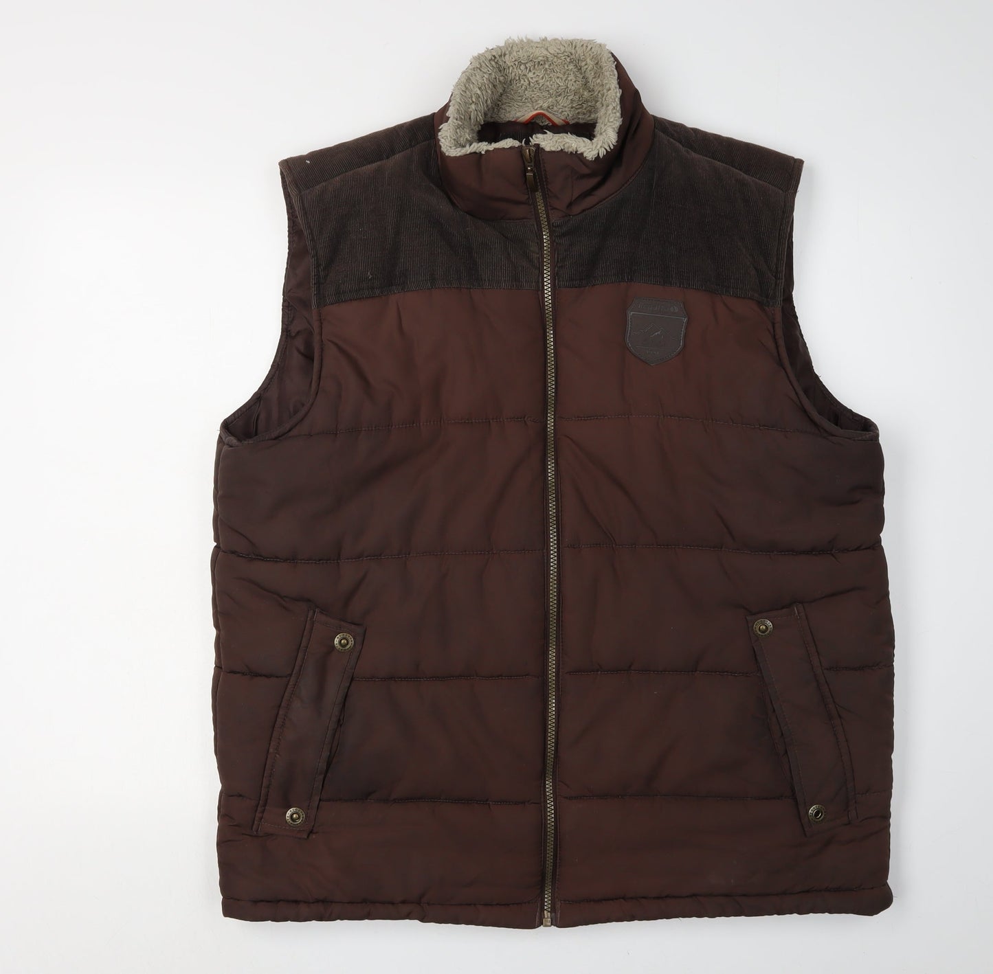 Regatta Men's Brown XL Puffer Waistcoat for Autumn