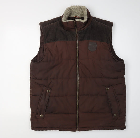 Regatta Men's Brown XL Puffer Waistcoat for Autumn