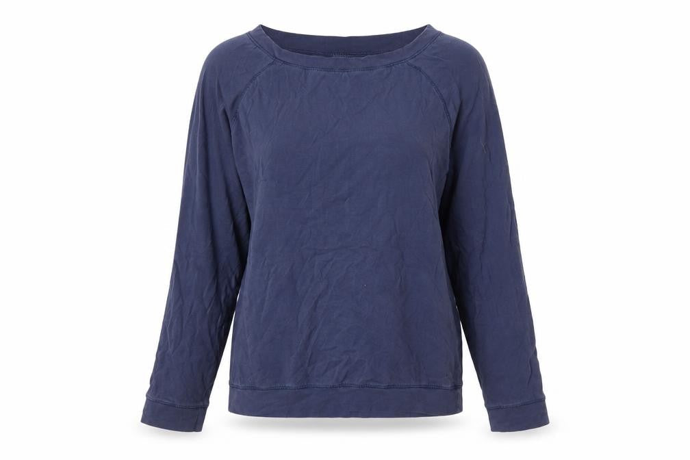 Fat Face Women's Blue Long Sleeve T-Shirt Size 8