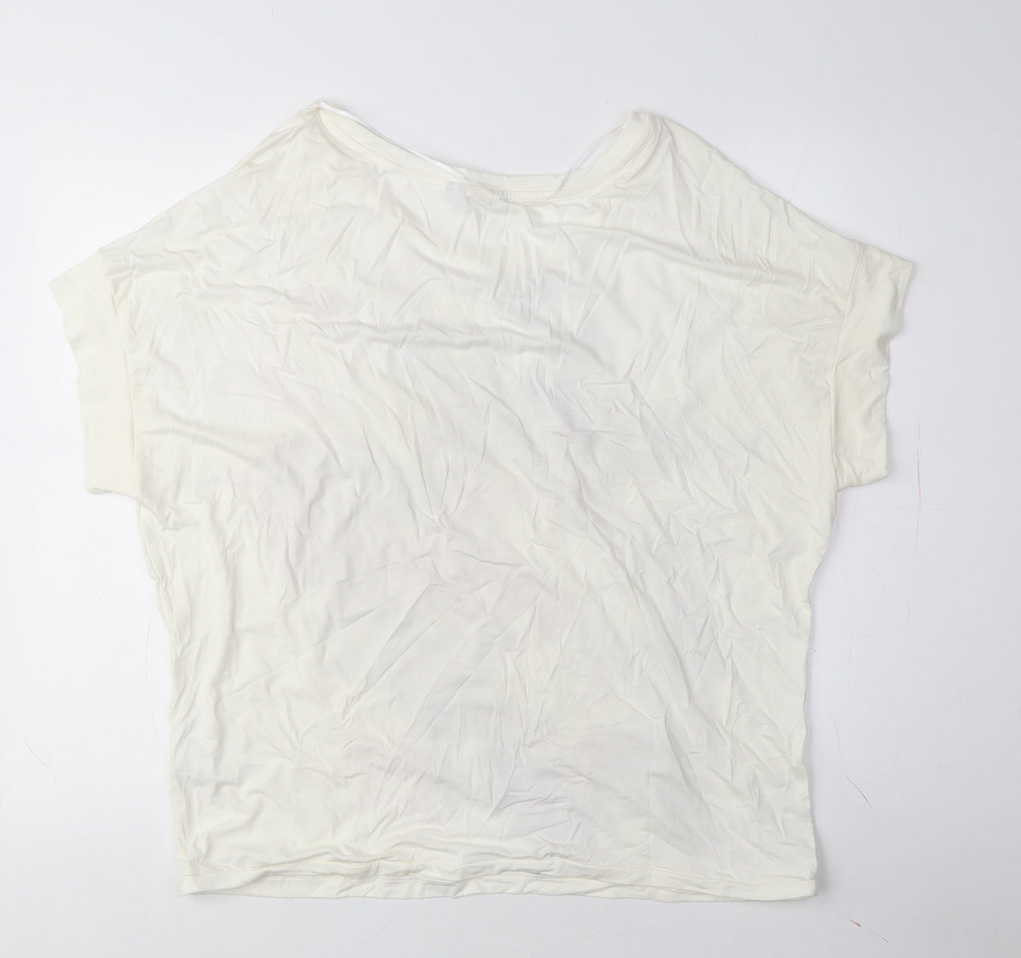 Sandwich Women's Ivory Floral T-Shirt XL Casual