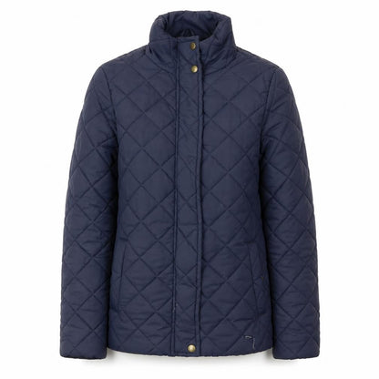 Brave Soul Women's Blue Quilted Jacket Size 12