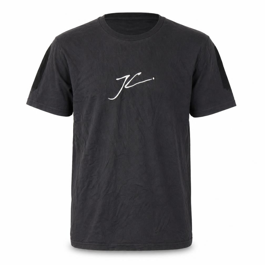 Jameson Carter Mens Black T-Shirt Medium Crew Neck