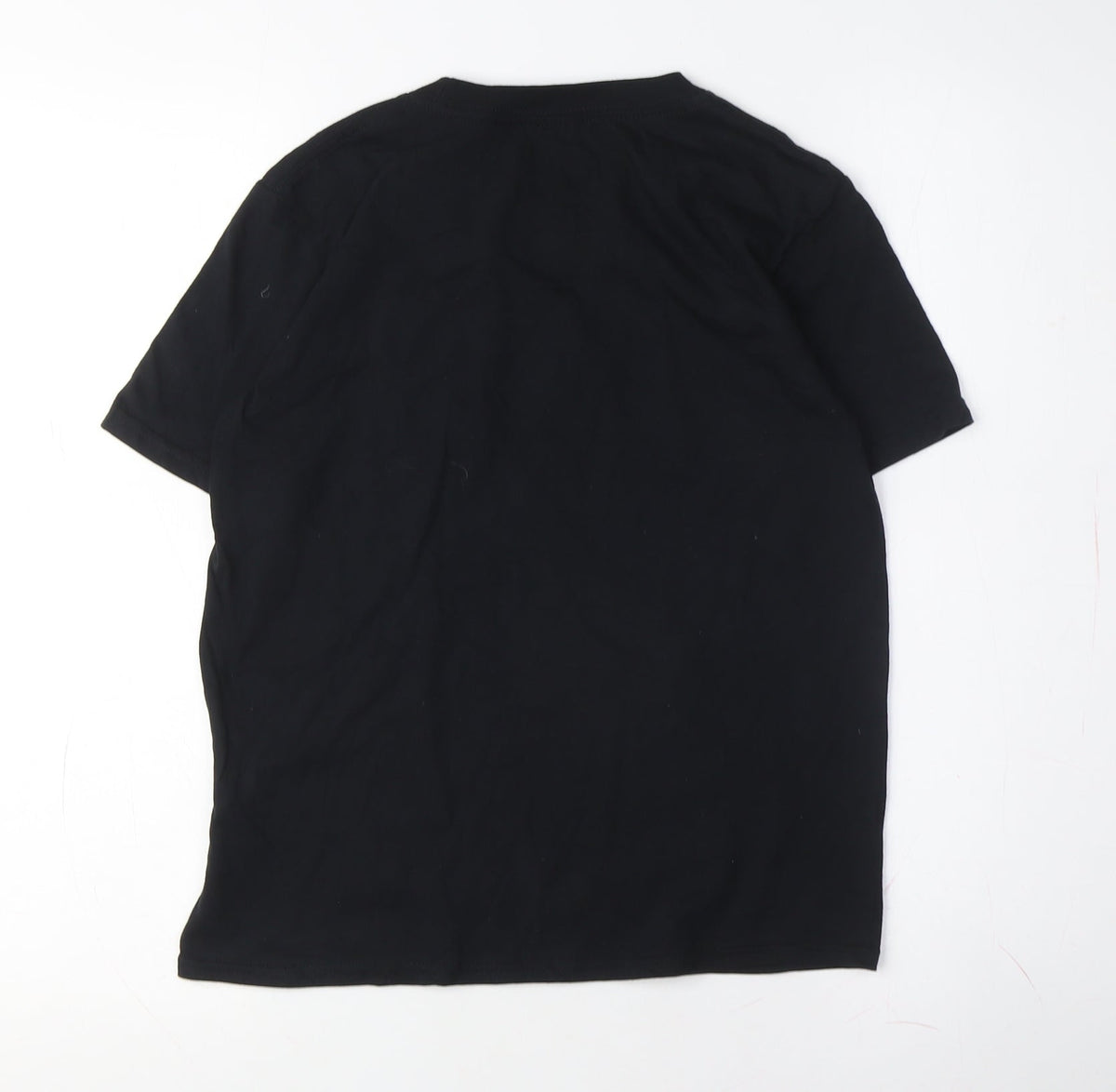 Back view of UFC boys’' black graphic t-shirt 9-11 years