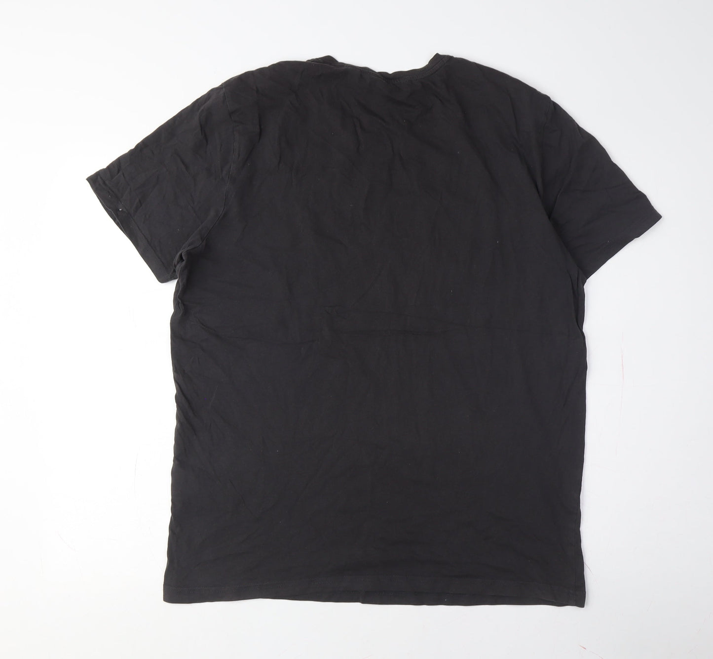 Only & Sons Men's Black Graphic Print T-Shirt XL