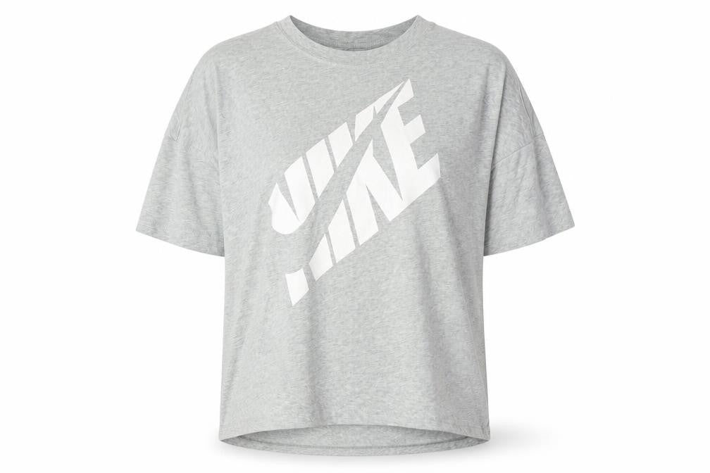 Nike Unisex Grey M Jersey T-Shirt, Regular Fit