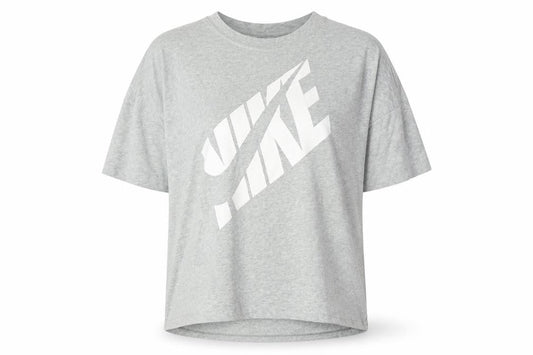 Nike Womens Grey M Jersey T-Shirt, Regular Fit