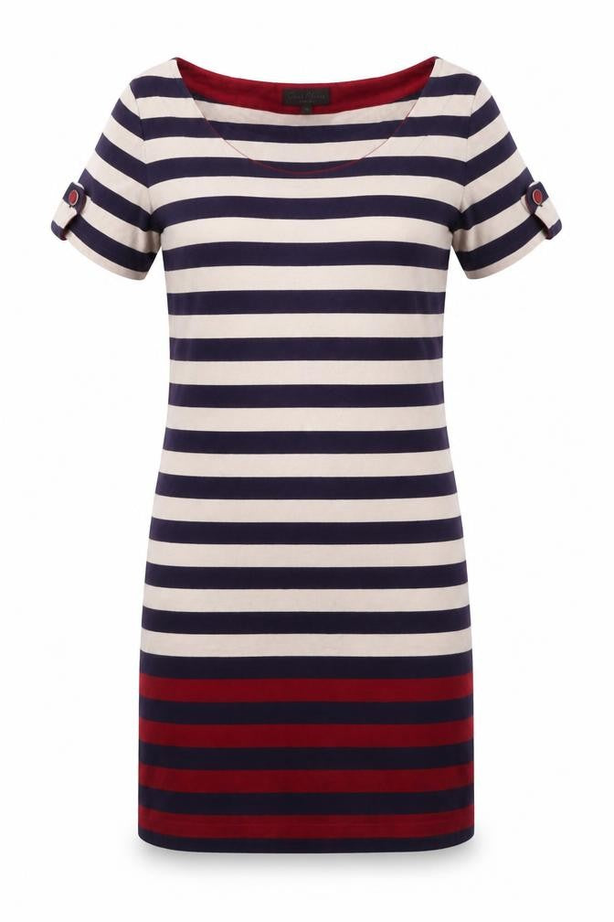 Great Plains Women's Multicolour Striped Shift Dress S